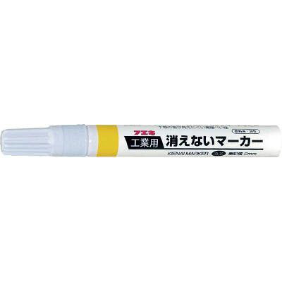 【メール便での発送商品】 フエキ 工業用消えないマーカー 中字 黄