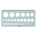 ドラパス テンプレート円定規(大) 31-101 E-101