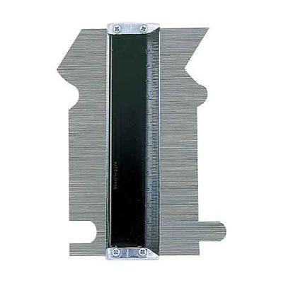 【メール便での発送商品】 型取りゲージA 150MM 77970 シンワ測定 NO77970 型取りゲージ カーペット 金..