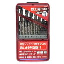 E−Value 鉄工用ドリルセット ETD-25S 4977292370325 ドリル 金属加工 切削 シンニング加工 切れ味 25本組 鉄工 充電...