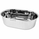 アークランズ kitchen-PRO ステン 小判型洗い桶 4904781000692 キッチン 洗い桶 小判型 便利 軽量 丈夫 使いやすい 耐久性 省スペース 環境にやさしい デザイン 収納 水切り キッチンアイテム 調理器具 おしゃれ 便利グッズ 収納グッズ