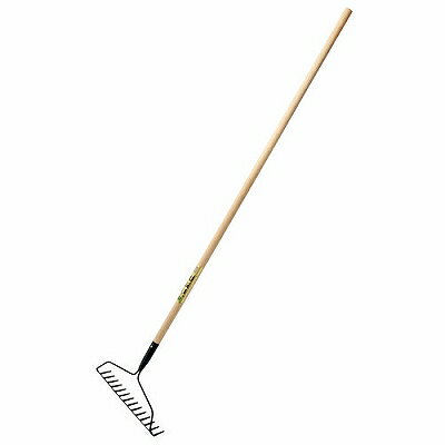 Rakuten - アメリカン レーキ 714101 自然作 4904781661619 軽量 使いやすい ガーデニング エコフレンドリー 長持ち 耐久性 多機能 便利 おしゃれ DIY ハンドル グリップ ナチュラル プロ仕様 インテリア ガーデンツール 環境にやさしい