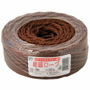 加藤伝蔵商店 庭園ロープ 茶 3mm×100m 4958627051492 庭園 ロープ 茶色 3mm 100m 人工竹垣 飾り縄 ポリプロピレン ポリエチレン 約φ3mm