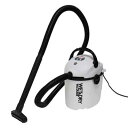 E-Value 乾湿両用掃除機10L EVC-100P 4977292489225 小型 軽量 ブロワー 家庭用 車掃除 乾湿両用 樹脂タンク 防塵スイッチ ノズルセット 騒音レベル