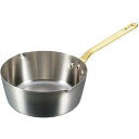 キングデンジ 雪平鍋(目盛付)18cm KND-350044 電磁調理器対応 高耐久性 目盛付鍋 200V対応 業務用調理器具 真鍮ハンドル 長期使用 中尾アルミ製作所 美しいデザイン 高品質素材