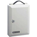 アイテック キーボックス 20個吊りタイプ(KBP-20) ZKC2301 一括管理 スチール 壁掛け カギ 取付ネジ ネームホルダー 便利 省スペース 耐久性...