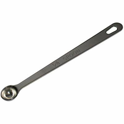 SW 【メール便での発送商品】18-8極厚計量スプーン(1/4スプーン) BKI436 極厚計量スプーン ステンレス製 軽量 18-8ステンレス 使いやすい 調理道具 コンパクト 計量器具 宅配便対応 対応 精密計量 キッチン用品 調理用具 節約 気軽に計量 便利アイテム スムーズな計量