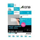 エーワン 【メール便での発送商品】インクジェット専用光沢紙ラベル 24面 29253 4906186292535 インクジェット 光沢紙 ラベル A4 顔料イン...