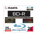 A[ACWp RiDATA BDR130PW4X20PSCC ^pBD-R Chvg[xfBXN 1`4{ 25GB 20XP[X BDR130PW4X420PSCCy[ڈF10cƓz