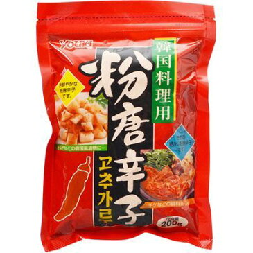 ユウキ食品 ユウキ食品 粉唐辛子(韓国料理用) 200g 4903024101400