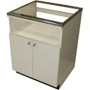 三菱電機 一体型ビルトインIH用キャビネット(60センチ幅用) CS-CA60 ビルトインIH用キャビネット 60センチ幅 外形寸法 バックガード 棚なし