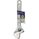 M&M 【メール便での発送商品】モンキーレンチ 200mm M-200 TKG-1123641 モンキーレンチ 目測付 ボルト締め付け サイズ58x200x14...