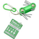 M&M 【メール便での発送商品】ミニフォールディングレンチ ヘックスローブ MW-5 TKG-1155817 レンチ ツール コンパクト 収納 アルミ 軽量 便...