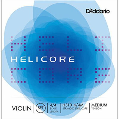 DADDARIO バイオリン弦 Helicore セット H310 4/4M Medium Tens ...