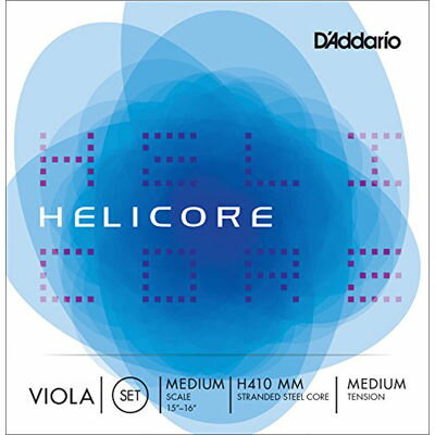 DADDARIO ビオラ弦 H410 MM Helicore Viola Strings / Set (4-strings) MediumScale 【国内正規品】 0019954921828【納期目安：1週間】 ビオラ 弦 国内正規品 発送