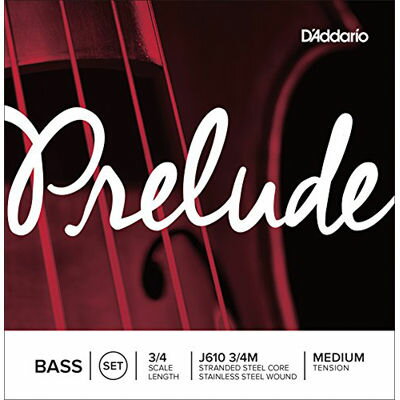 DADDARIO åɥ١(ȥХ) J610 3/4M Prelude Bass Strings / SET ڹʡ 0019954950583