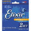 ELIXIR 【メール便での発送商品】エレキギター弦 NANOWEB Medium .011-.049 #12102 2個セット 【国内正規品】 4534853912495