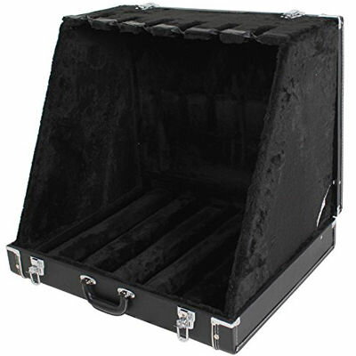 KC ギタースタンド 6本立て スタンドケース GSC150/6 (エレキギター、ベース、アコギ、クラシック用) 4534853641203 エレキギター ベース アコギ クラシック用 持ち運び楽々 スペアギター置き ギタールーム ステージ