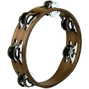 MEINL ^o Compact Wood Tambourine Stainless Steel 2rows CTA2WB yKiz 0840553083316y[ڈF1Tԁz