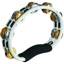 MEINL タンバリン Recording-Combo ABS Tambourine Dual-Alloy Jingles TMT1M-WH 【国内正規品】 0840553064452【納…