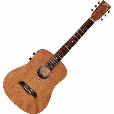 SYAIRI Compact Acoustic Series ミニエレクトリックアコースティックギタ ...