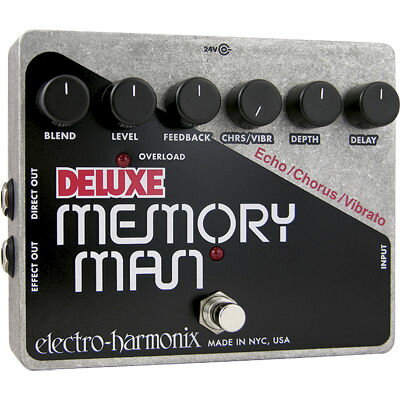 エレクトロ・ハーモニックス エフェクター アナログディレイ Deluxe Memory Man 【国 ...