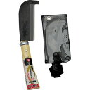 菊堂 鋼付ミニ箸付両刃ナタ 130mm TKG-2045070 ミニ箸 両刃 鋼付 ナタ 刃物 火造り 鍛造 刃部 SK-5 樫 刃部硬度 HRC59±1 軽量...