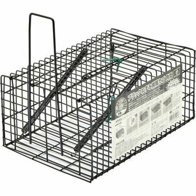 TAKAGI ブラックねずみ捕獲カゴ 角型 小 TKG-2074217【納期目安：05/中旬入荷予定】