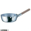 TKG (Total Kitchen Goods) アルミ 本職用 手打雪平鍋(3mm厚/24cm) AYK5324
