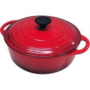 LE CREUSET(ル・クルーゼ) ココット・ビス ロンド(20cm チェリーレッド) AKK99 ...