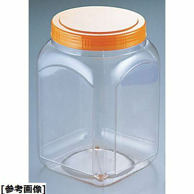 TKG (Total Kitchen Goods) PE食品ボトル 角ブローシリーズ(100角ブロー) ABT77100【納期目安：1週間】 角ブローシリーズ 100角ブロー 容量2.0L 耐熱温度-5℃〜60℃