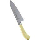 TKG (Total Kitchen Goods) エコクリーン PRO 三徳庖丁(両刃/17.5cm イエロー) AEK4901