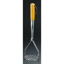 TKG (Total Kitchen Goods) 木柄 業務用ポテトマッシャー(大) BPT21001 ポテトマッシャー 業務用 大 使いやすい 高品質 便利...