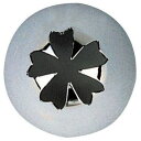 田中糧機 【メール便での発送商品】(T)特殊口金(真鍮ニッケルメッキ/♯2F/サクラ) WKT99 特殊口金 真鍮ニッケルメッキ サクラ 25×38 15 お届け日数