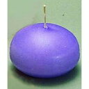 TKG (Total Kitchen Goods) フラットキャンドル(24ヶ入)40045(パープル) PKYB34T フラットキャンドル 水に浮く パープル...