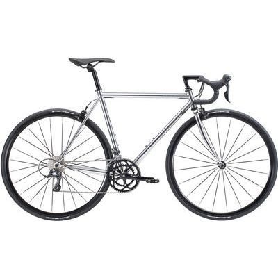 FUJI 2018年モデル バラット オメガ(BALLAD OMEGA) 54cm 2x9speed クロム ロードバイク 18BLDOSV54