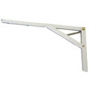 田辺金属工業所 タッチポン 300mm 白 0854-00711 ワンタッチ 折りたためる 収納 棚受け金具 カウンターキッチン ストッパー 耐荷重