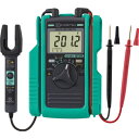 共立電気計器 AC/DCクランプ付デジタルマルチメータ 2012RA AC/DCクランプ デジタルマルチメータ AC/DC電流測定 歪んだ波形 実効値測定 ポケ...