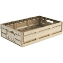 TKG (Total Kitchen Goods) 木目調折りたたみコンテナー(6411) AKVT902 木目調 折りたたみコンテナー メーカー品番 有効内寸...