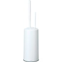 マーナ MARNA 2in1トイレブラシ・W tr-8553337 トイレブラシ 便器 ミニブラシ 収納ケース ホワイト お掃除 ABS樹脂 ステンレス ノズル...