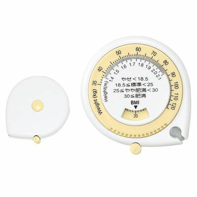 【メール便での発送商品】メタボリックメジャー 規格:1.5m 23-3030-00 メタボリックメジャー 腹囲測定 メタボリックシンドローム ABS グラスファ...