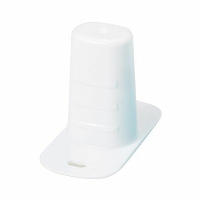 デンタルブロック 規格:S カラー:ホワイト 24-3824-00 口腔ケア ナイロン 指の誤咬 開口維持 ブラシ挿..