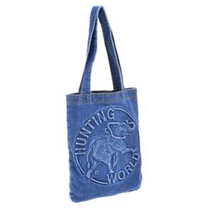 その他 HUNTING WORLD （ハンティングワールド） DT-S-131 DENIM TOTE／BLU 手提げバッグ ds-2071122