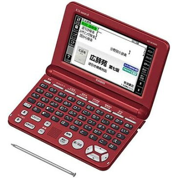 カシオ計算機 カシオ 電子辞書 エクスワード XD-SK5000RD レッド 1台 4549526605925【納期目安:2週間】