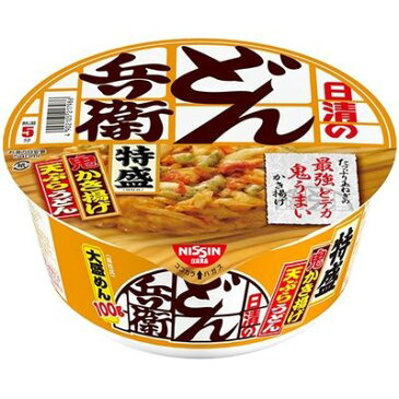 日清食品 日清のどん兵衛 特盛かき揚げ天ぷらうどん 1コ入 4902105236567【納期目安：1週間】