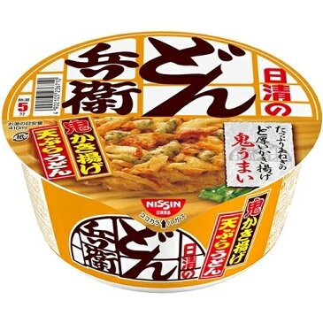 日清食品 日清のどん兵衛 かき揚げ天ぷらうどん 1コ入 4902105236710【納期目安：1週間】