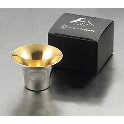 富士山ぐい呑み1P中金 FM-102 富士山 ぐい呑み 霊峰 想い 酌み交わす 酒 慈しむ 刻まれた印 TSUBAME 認定品 ステンレス 寸法 直径 日本製