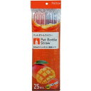 大和物産 【メール便での発送商品】 ペットボトルストロー 25本入り (ストロー) 4904681602712 ストロー ペットボトル 衛生的 クリアパック レッド ブルー サイズ ポリプロピレン インドネシア製 熱冷温度 軽量 発送日