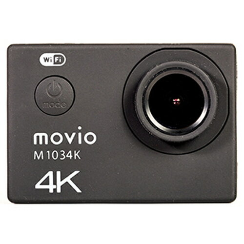 アクションカメラ NAGAOKA WiFi機能搭載 高画質4K Ultra HD アクションカメラ M1034K【納期目安：1週間】