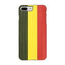 その他 Man&Wood iPhone8Plus/7Plus 天然木ケース Reggae ブラックフレーム ds-2135961